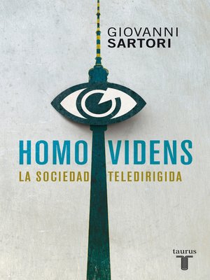 cover image of Homo videns